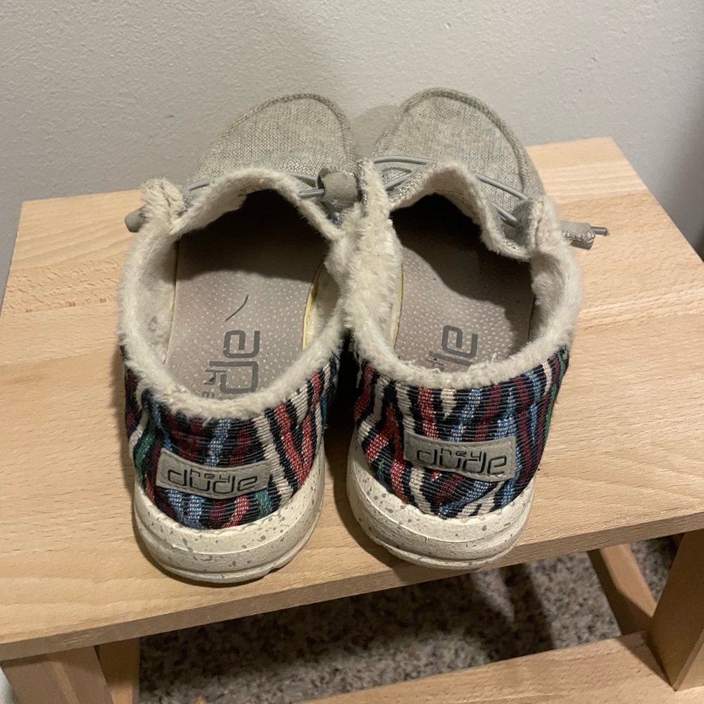 TWO pairs of Women’s dude shoes